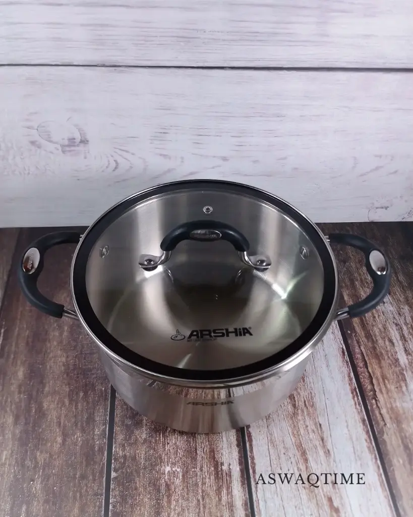 ARSHIA S/S CASSEROLE 24CM 3080
