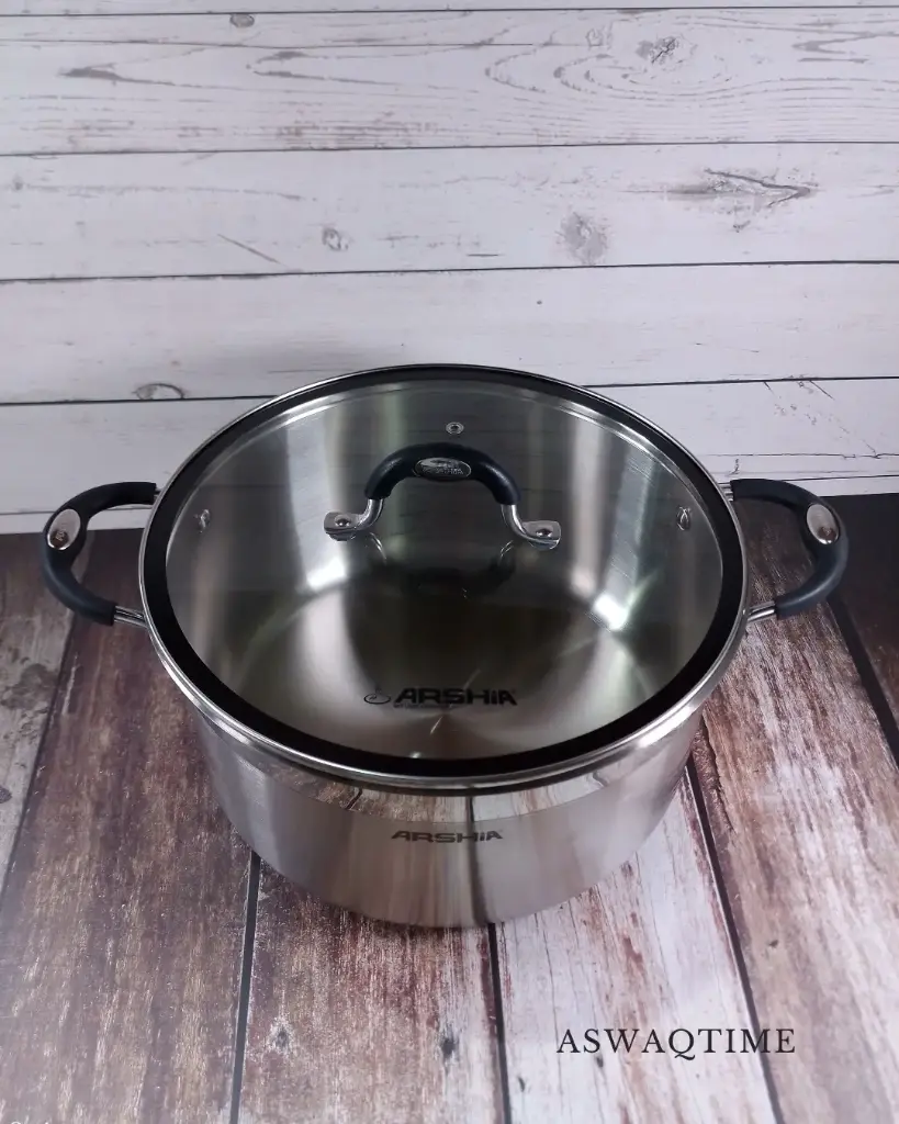 ARSHIA S/S CASSEROLE 28CM 3082