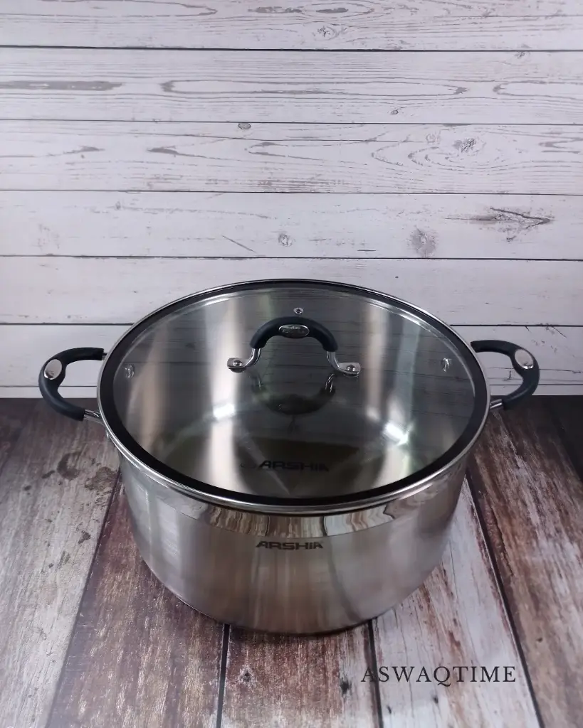 ARSHIA S/S CASSEROLE 32CM 3083