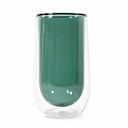 COLORED DOUBLE GLASS CUP 450ml