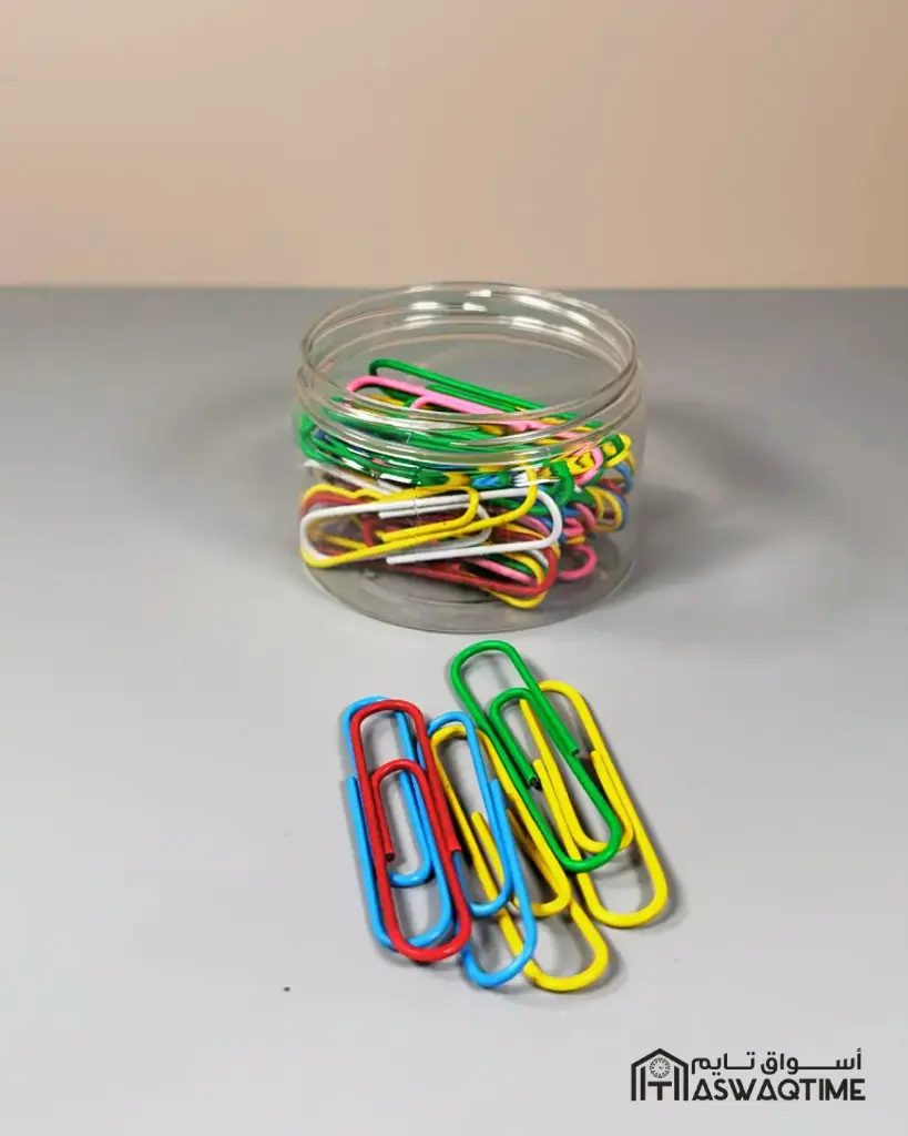 COLORED PAPER CLIP 33MM 100PCS