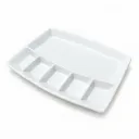 COOKER WHITE BREAKFAST PLATE