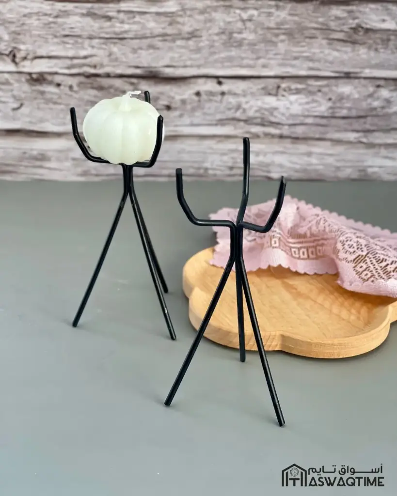 CUSH BLACK FOOT CANDLE