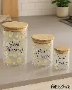 DAISY STORAGE JAR SET