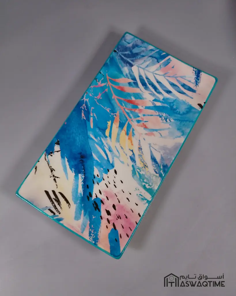 DANNY HOME 11.25" RECTANGULAR PLATE 28.5X15.8X2CM PORCELAIN 586G