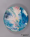 DANNY HOME 8.5" DINNER PLATE 21.8X21.8X2.4CM PORCELAIN 405G