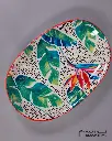 DANNY HOME 9.5" OVAL PLATE 24X15X2.5CM PORCELAIN 348G