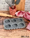 DANNY HOME NONSTICK 6 CUP TART PAN 26.5x18.5x2cm