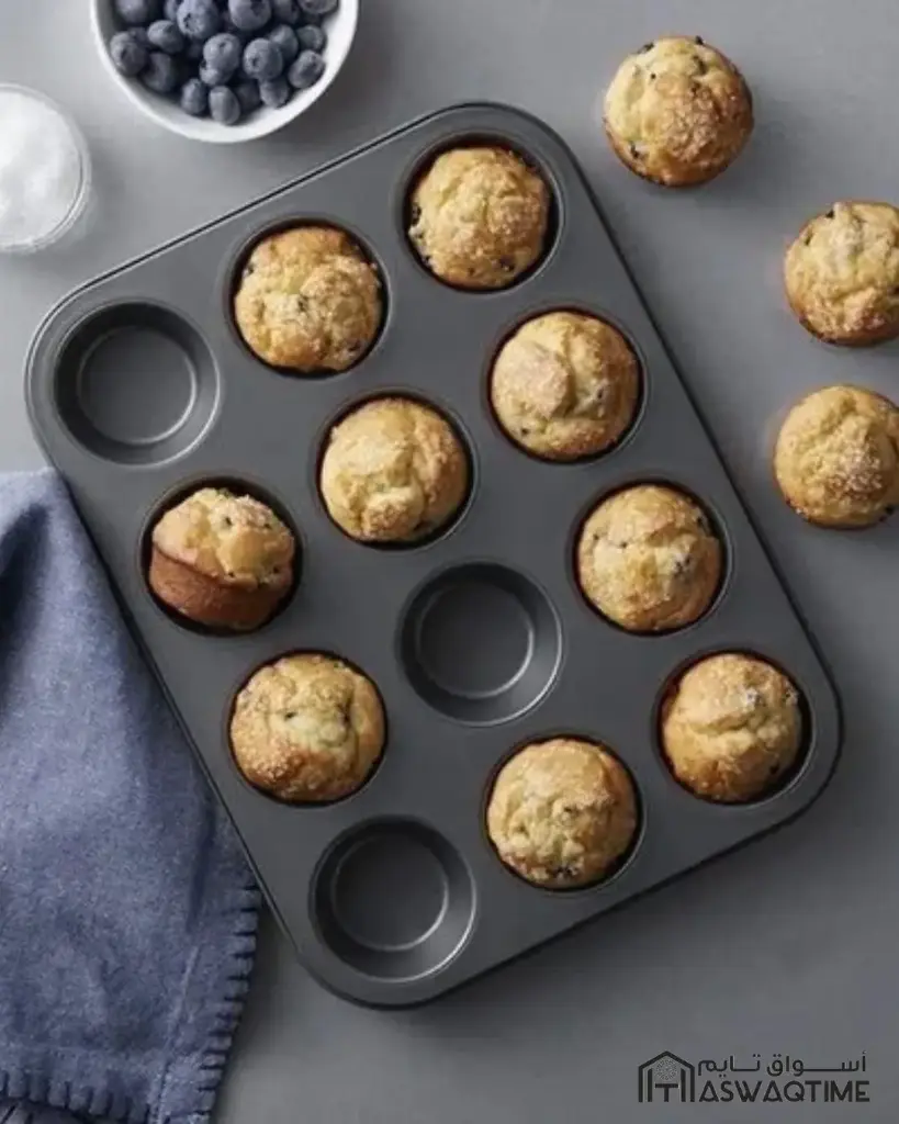 DANNY HOME NON-STICK 12 CUP MUFFIN PAN BAKEWARE 37.2x25.2x3cm