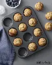 DANNY HOME NON-STICK 12 CUP MUFFIN PAN BAKEWARE 37.2x25.2x3cm