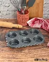 DANNY HOME NONSTICK 6 CUP MUFFIN PAN 26.5x18.5x3cm