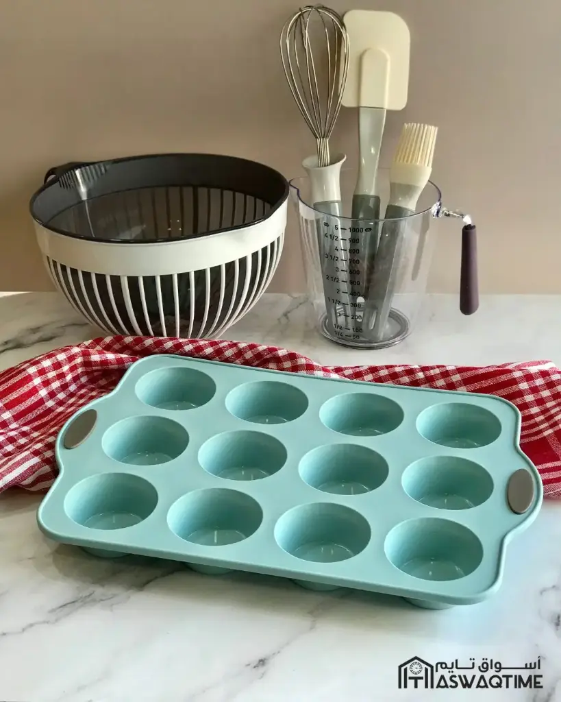 [MS09-DH3291-BLUE] DANNY HOME CUPCAKE SILICON BAKING MOULD 34cm