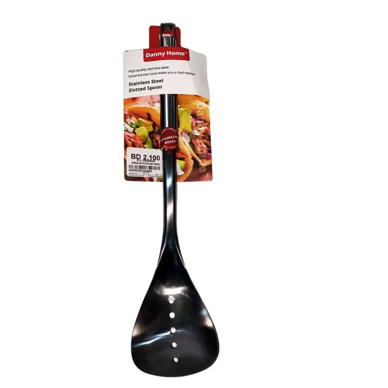 [MS09-DH3376-NATURAL] DANNY HOME PASTA SLOTTED SPOON 33.5CM
