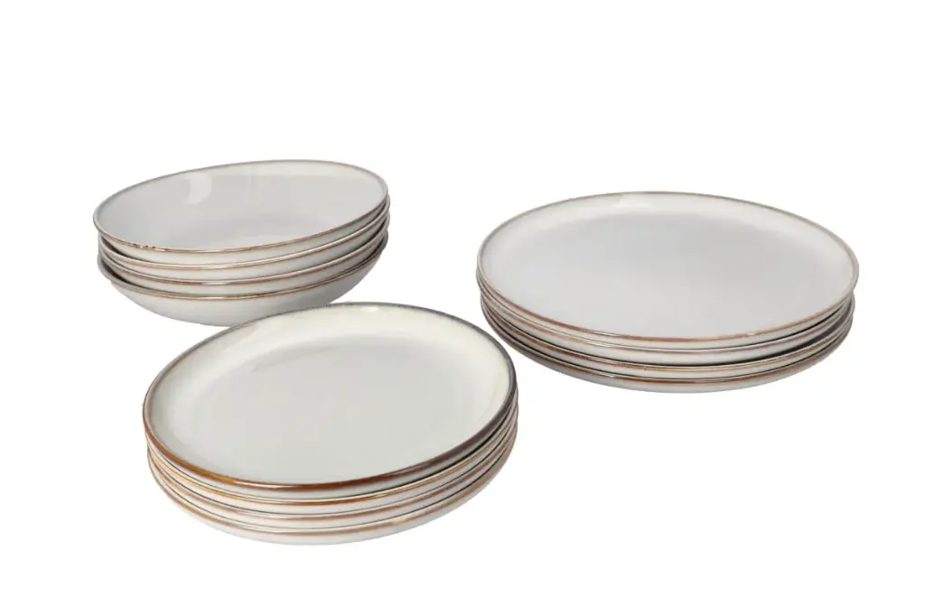DANNY HOME REACTIVE GLAZE DINNERWARE SET 12PCS