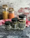 ELEGANCE PATTERNED JAR  1000CC