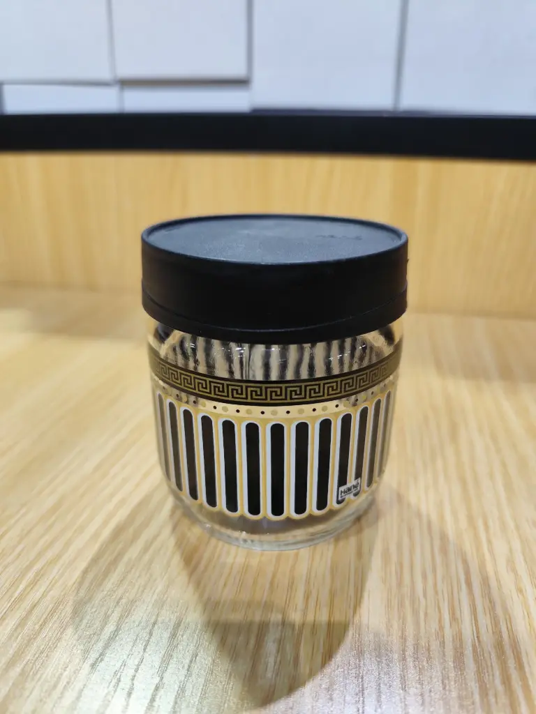 HANE ELEGANCE PATTERNED JAR  425CC