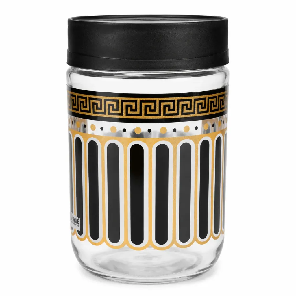 ELEGANCE PATTERNED JAR  660CC