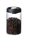 GLASS CANISTER WITH LID SIZES 3