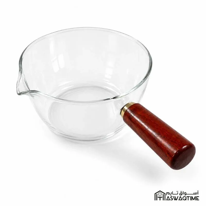 GLASS ESPRESSO SMALL MILK JUG 400ML