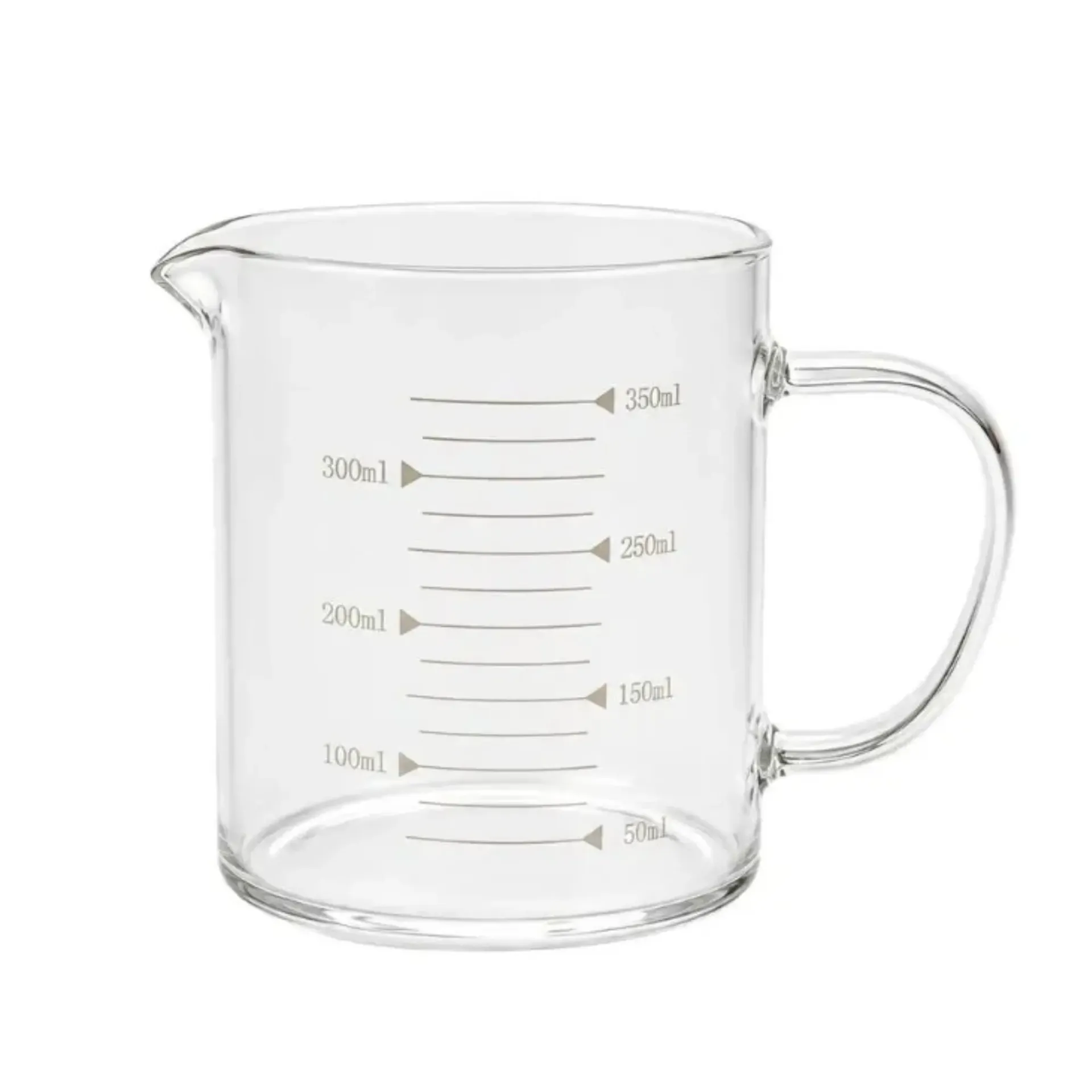 [MS2-C0002] GLASS HEAT RESISTANCE MEASURING JUG 350ML