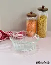 GLASS SALAD BOWL