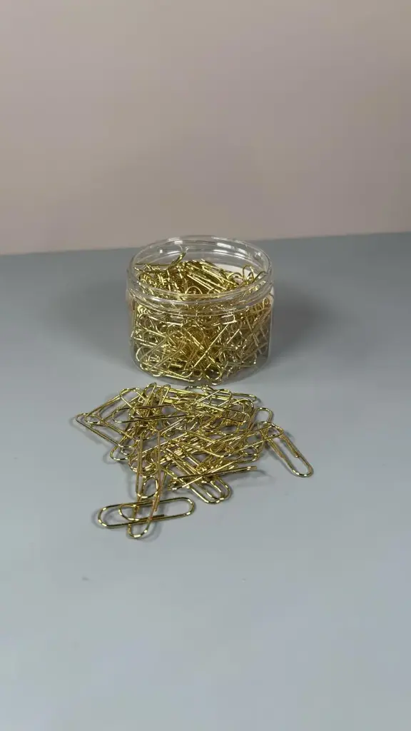 GOLDEN PAPER CLIP 28MM 180PCS