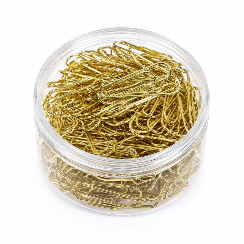 GOLDEN PAPER CLIP 28MM 180PCS