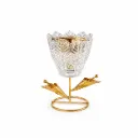 INCENSE BURNER GLASS/METAL