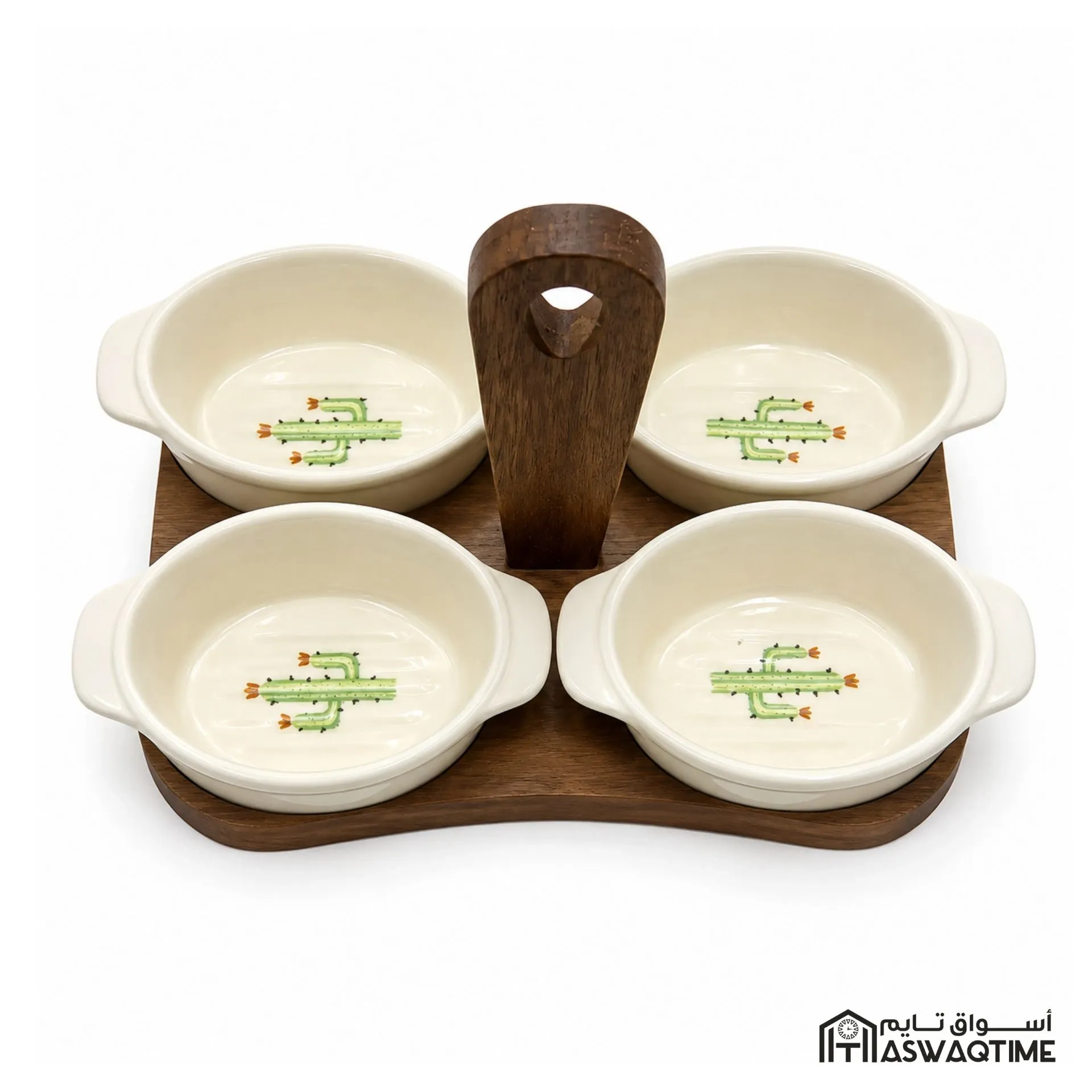 INCIR HOME WOODEN STAND OVAL BREAKFAST