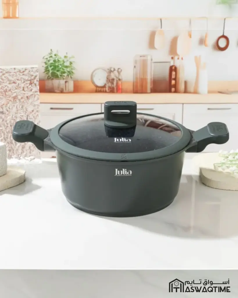 JULIA  ELITE-PRO CASSEROLE WITH LID 24CM