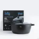 JULIA ELITE-PRO PLUS CASSEROLE WITH LID36CM-BLACK 9229336