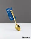 JULIA STAINLESS STEEL FOOD STIRRING SPOON SHORT HANDLE-GOLD 24-930