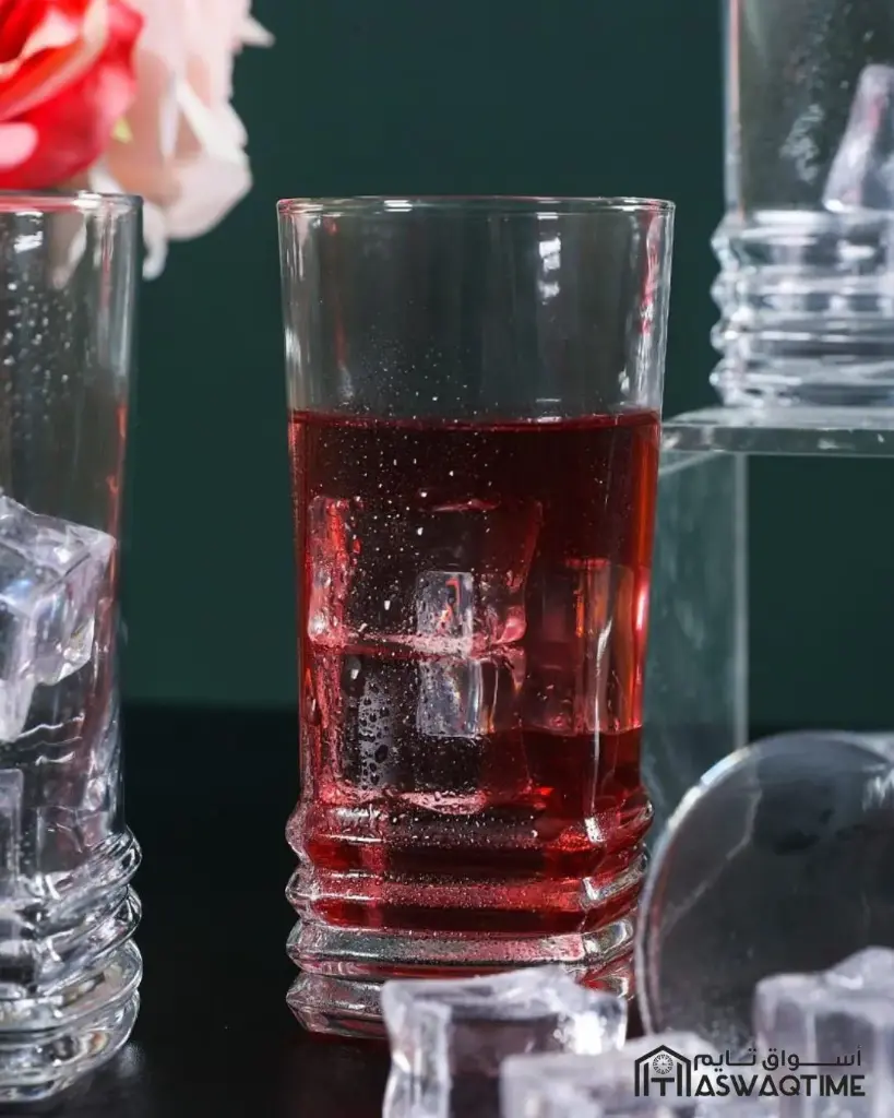 LAV 3 PIECES ELEGANT GLASS