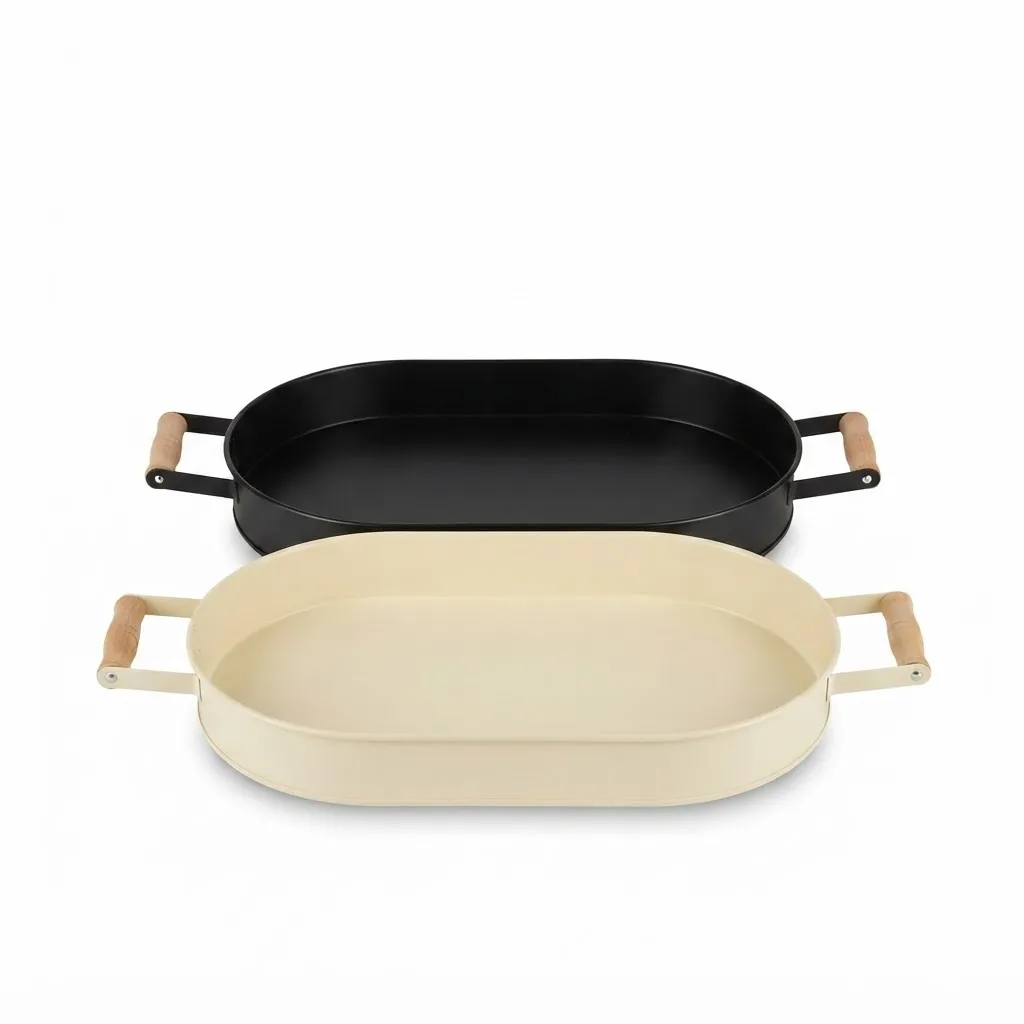 METAL LUX TRAY OVAL
