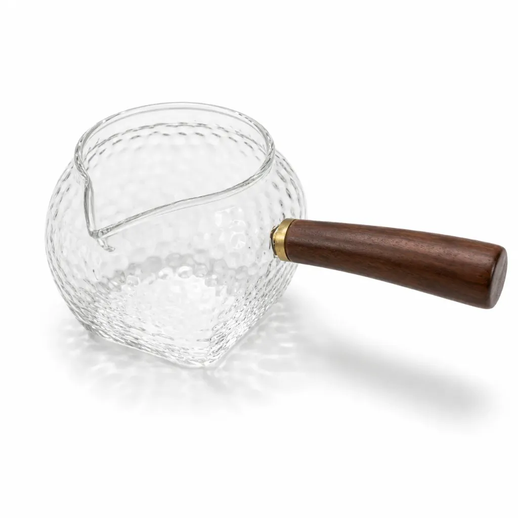 [MS2-DT0006] OWL COFFEE SMALL JUG WITH WOODEN HANDLE