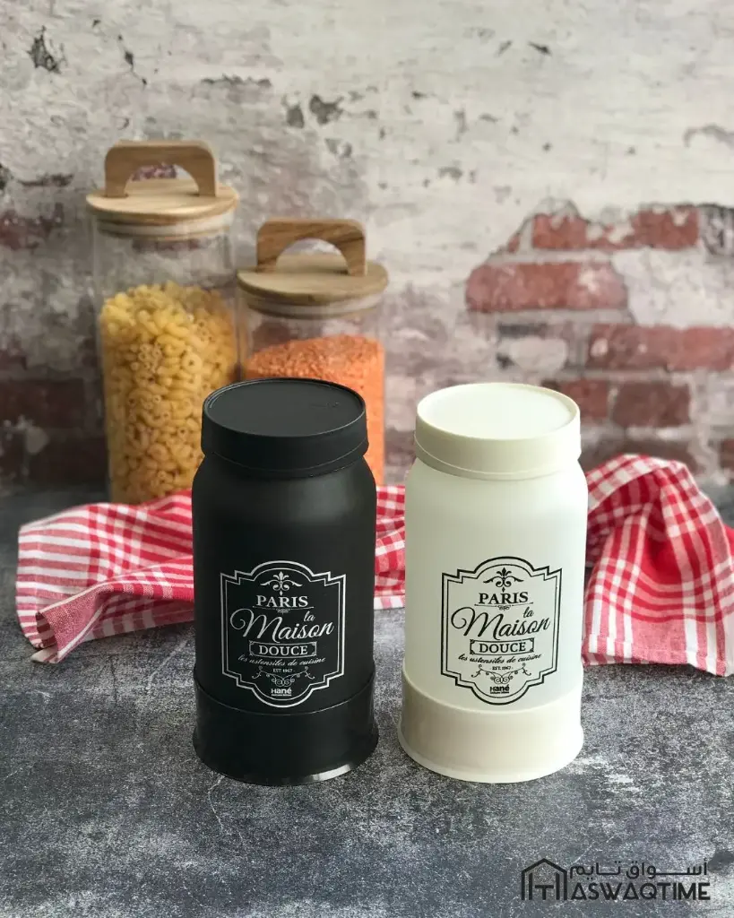 PARIS PATTERNED STORAGE JAR 1000