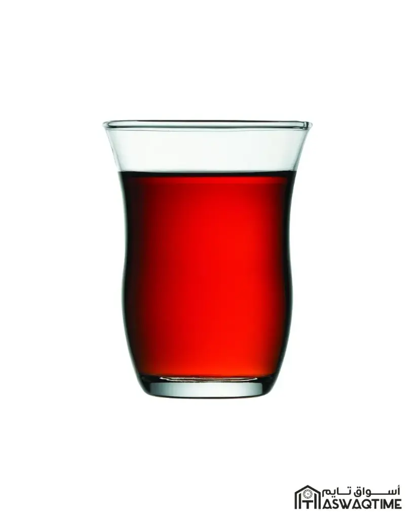 PASABAHCE CIHANGIR PLAIN 6PCS TEA GLASS 95cc 42191