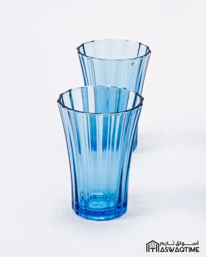 PASABAHCE DIAMOND 6PCS PURPLE GLASS 110cc 52400