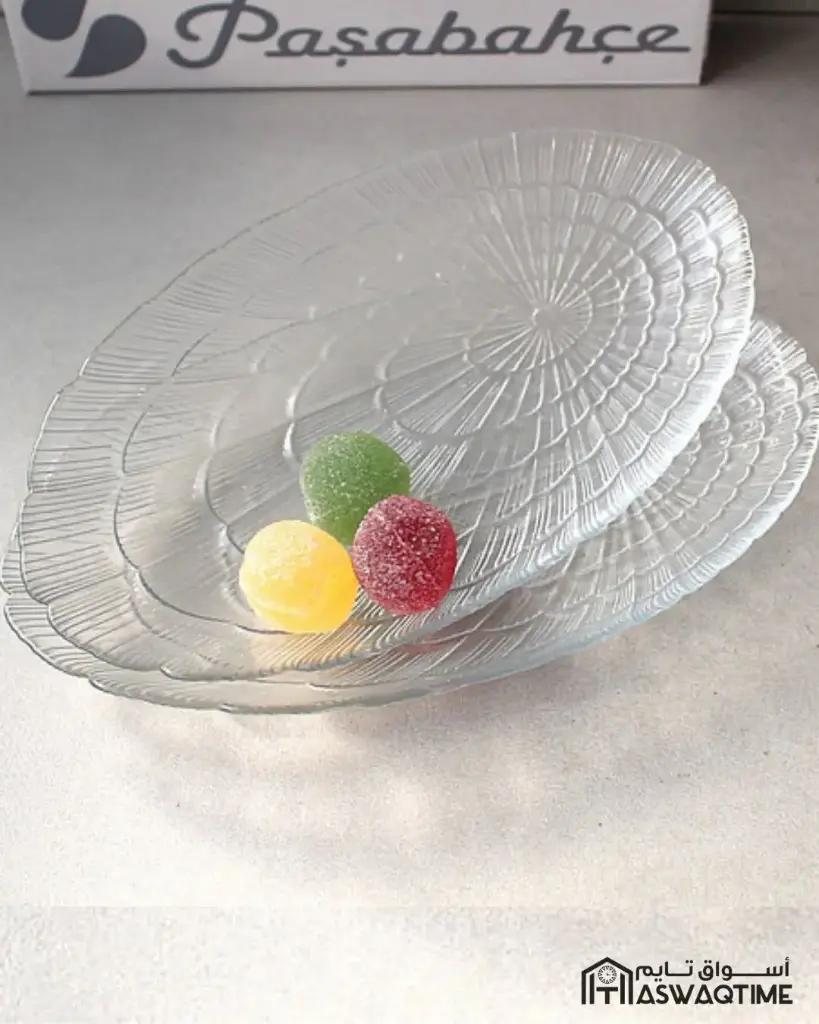 PASABAHCE ATLANTIS OVAL DISH SET 2PCS 147×240MM