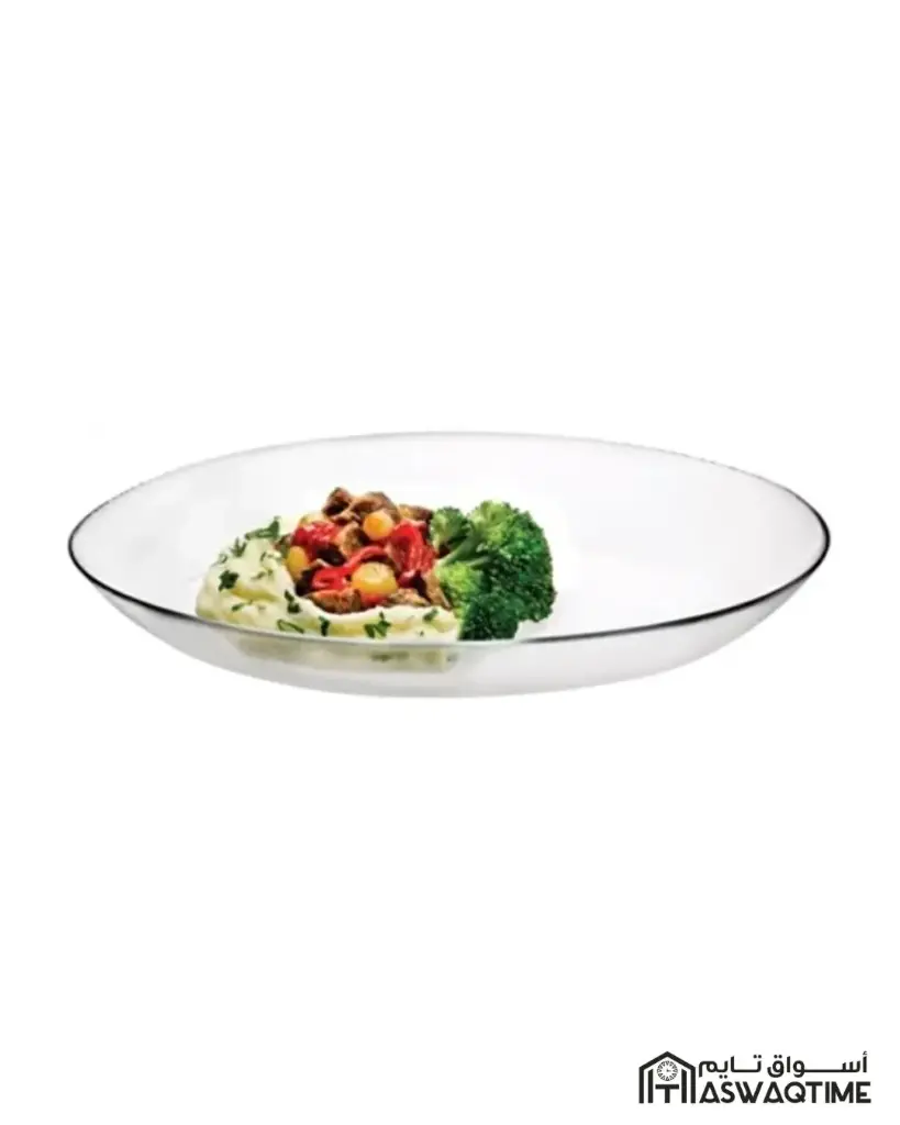 PASABAHCE INVITATION OVAL SERVING PLATTER