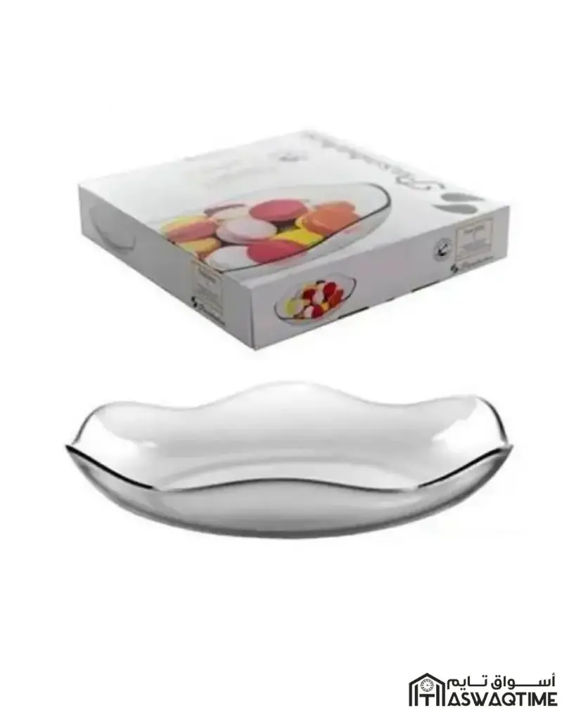 PASABAHCE TOSCANA WAVY SERVING PLATE 303MM 1PC
