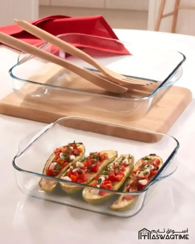 PASABAHCE BORCAM RECTANGULAR TRAY 1900CC