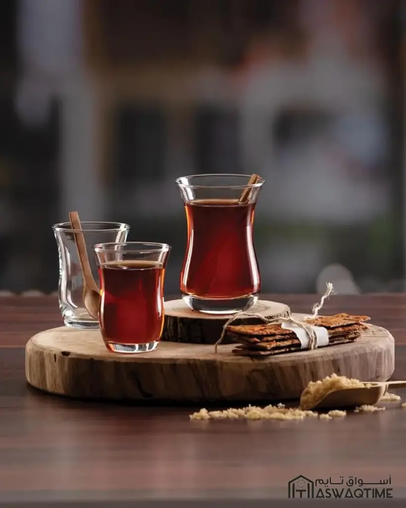 PASABAHCE KANDILLI TEA GLASS 6PCS 90ML