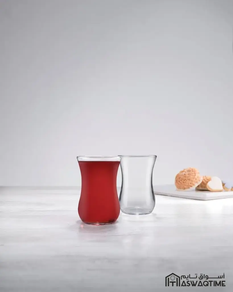 PASABAHCE KANDILLI TEA GLASS 6PCS 90CC