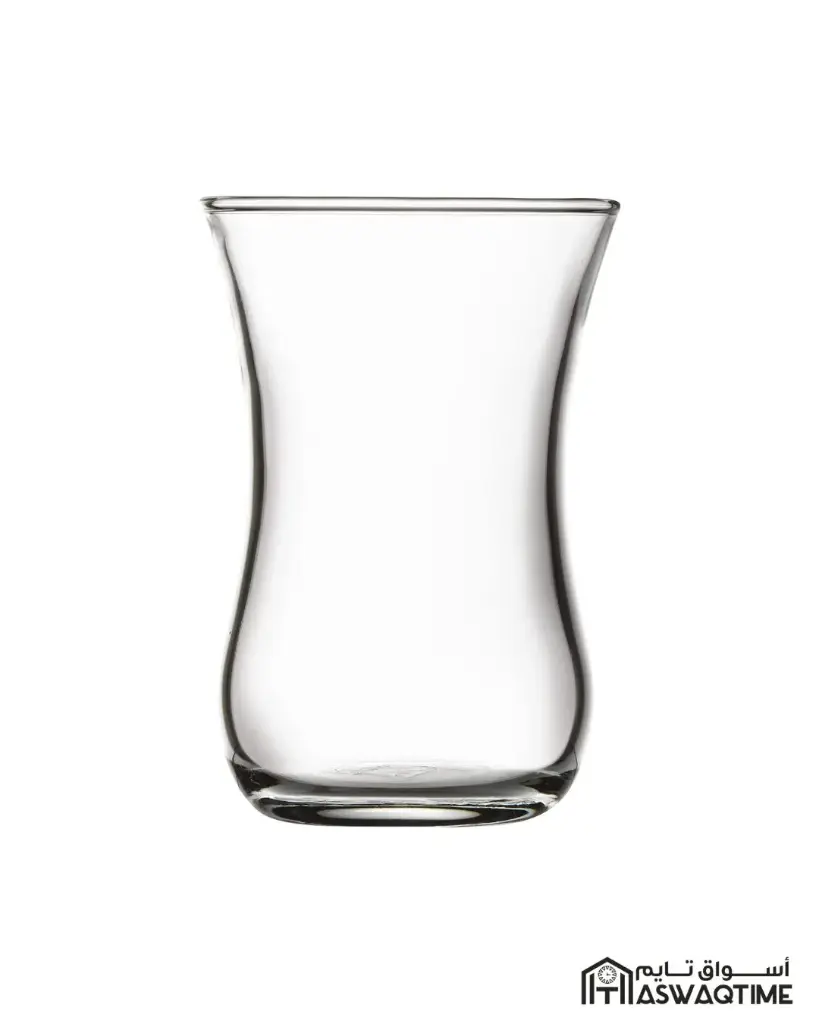 PASABAHCE USKUDAR / OPTIC TEA GLASS 6PCS 120ML