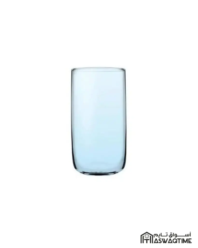 PASABAHCE ICONIC BEVERAGE GLASS 6PCS 365ML TURQUOISE