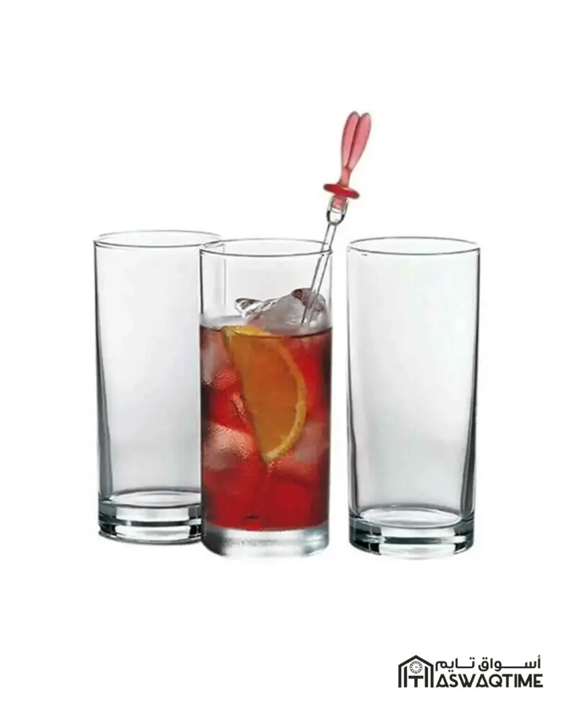 PASABAHCE ISTANBUL LONG BEVERAGE GLASS 6PCS 290ML