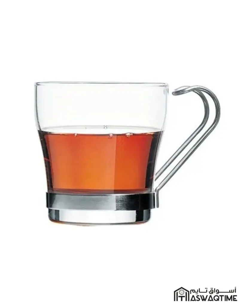 PASABAHCE CHROMA MUG WITH HANDLE 2PCS 210ML