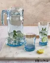 PASABAHCE AZUR JUG WITH LID 1.4L SET