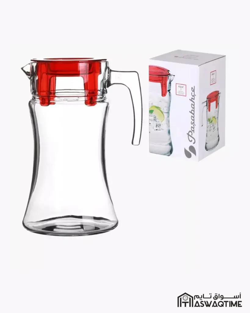 PASABAHCE AZUR JUG WITH LID 1.4L 1PC